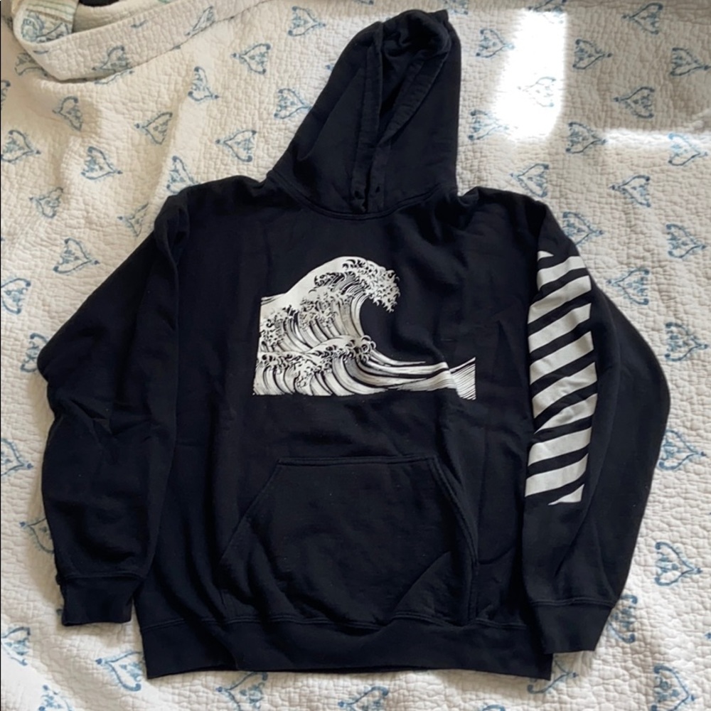 Off white inspired hoodie